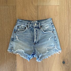 Agolde Jaden Denim Shorts